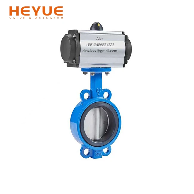 Pneumatic Wafer Butterfly Valve