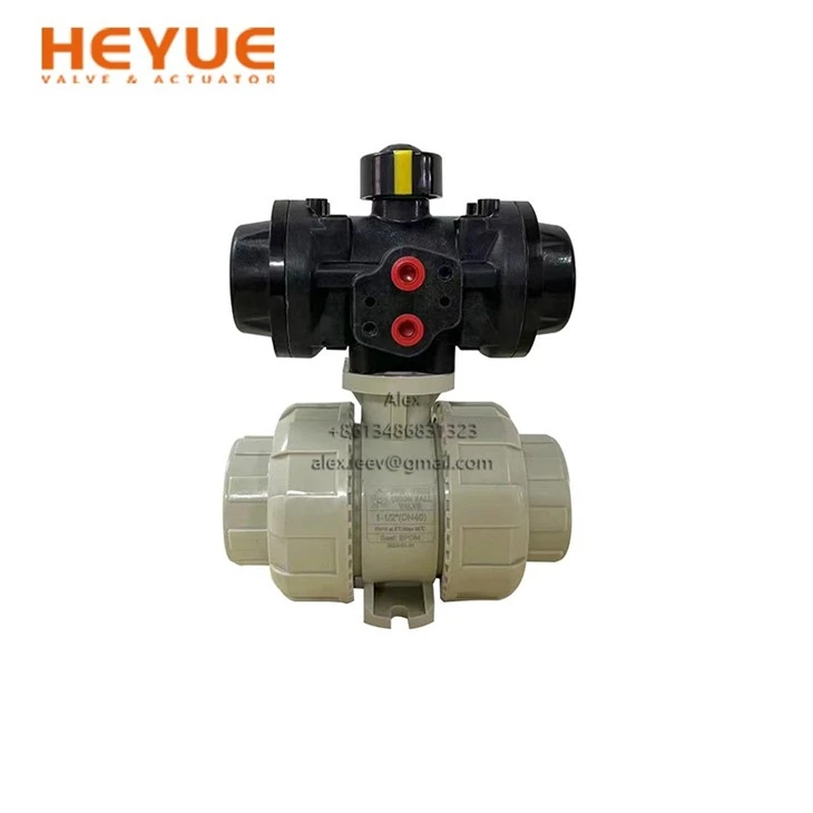 Corrosion-resistant Plastic Pneumatic Actuator